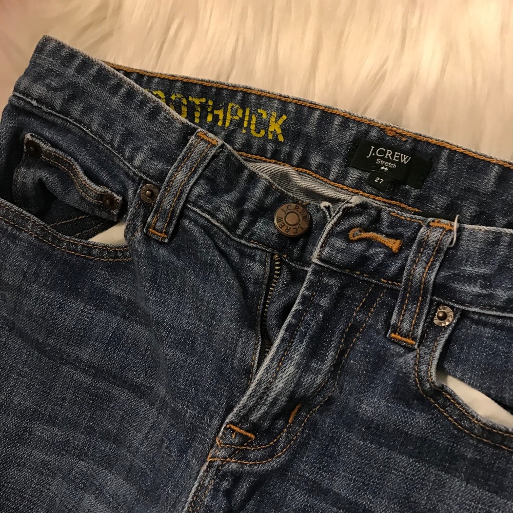 J Crew Toothpick Jeans